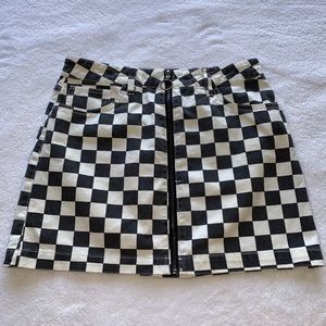 Indigo rising skirt size L